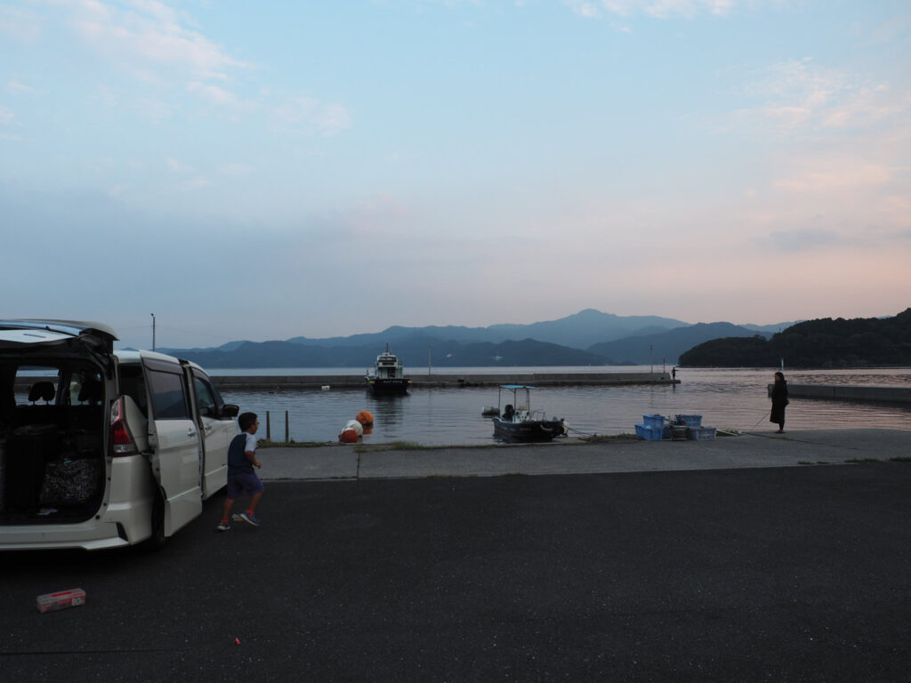 津久見市の港